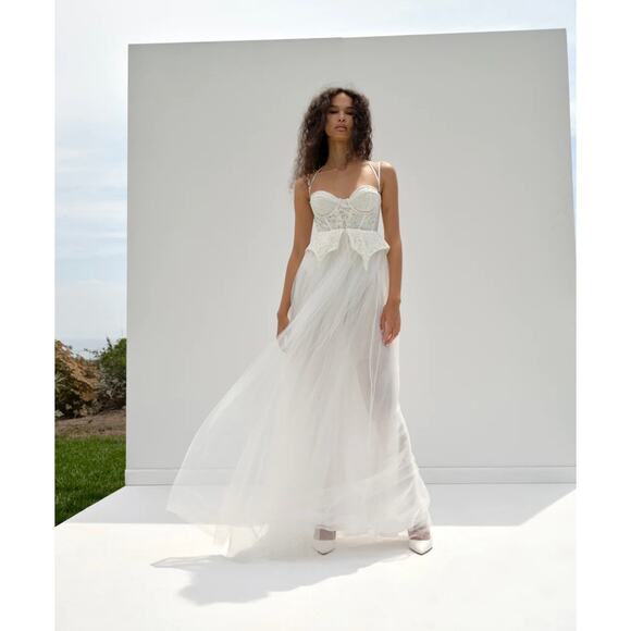 For Love & Lemons Lily Bridal Dress - Picture 10 of 16